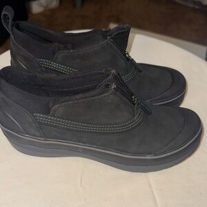 Clarks Muckers Ruck rain Black Zip-Up boots